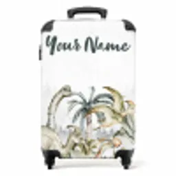 Dino Jungle NBS - Handbagage koffer - Kinderen Unisex middel -productfoto_recht