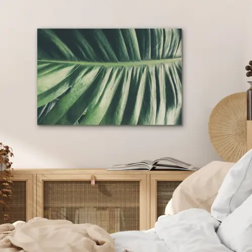 Palmblad - Tropisch - Natuur - Jungle PET vilt middel -sfeer3