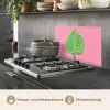 Illustratie - Blad - Minimalistisch - Groen keuken achterwand spatscherm klein -usp_DE