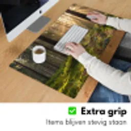 Bos - Zonlicht - Gras Muismat XXL klein -sfeer3