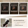 Boeket - Romantisch - Kleurrijk Light Box met batterij (Wandlamp) middel -USP_dimbaarNL