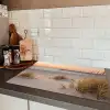 Pier - Zonsondergang - Strand Inductie beschermer vinyl 3mm klein -sfeer3