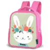 Hippie haas Kinderrugzak - Roze middel -schuin
