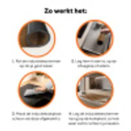 hout-quote Inductie beschermer vinyl 3mm klein -zzzzzzz-td-werking