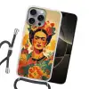 Vrouwelijk - Bloemen - Sieraden Hoesje iPhone 16 Pro Max met koord klein -sfeer1