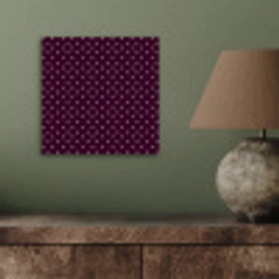 Stippen - Modern - Paars aluminium wit klein 46 -sfeer2