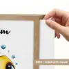 Clownvis - Oranje - Vis - Water Light Box met batterij (Wandlamp kind) middel -USP_websiteprintNL