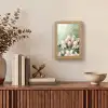 Paaseieren - Pasteltinten - Bloemen Light Box met kabel (Tafellamp) klein -sfeer2