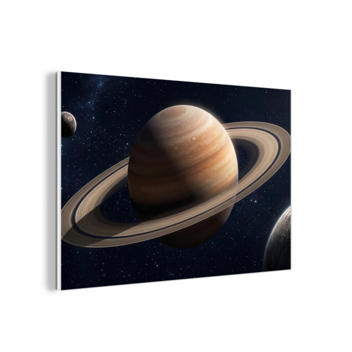 Planeten - Saturnus - Ruimte forex 5mm xxl -3d