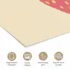 Aardbei - Minimalistisch - Rood - Fruit poster papier klein -closeup_NL
