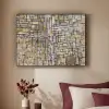 Mondriaan - Kunst - Oude meesters - Tableau I Textielframe - compleet frame klein -sfeer1