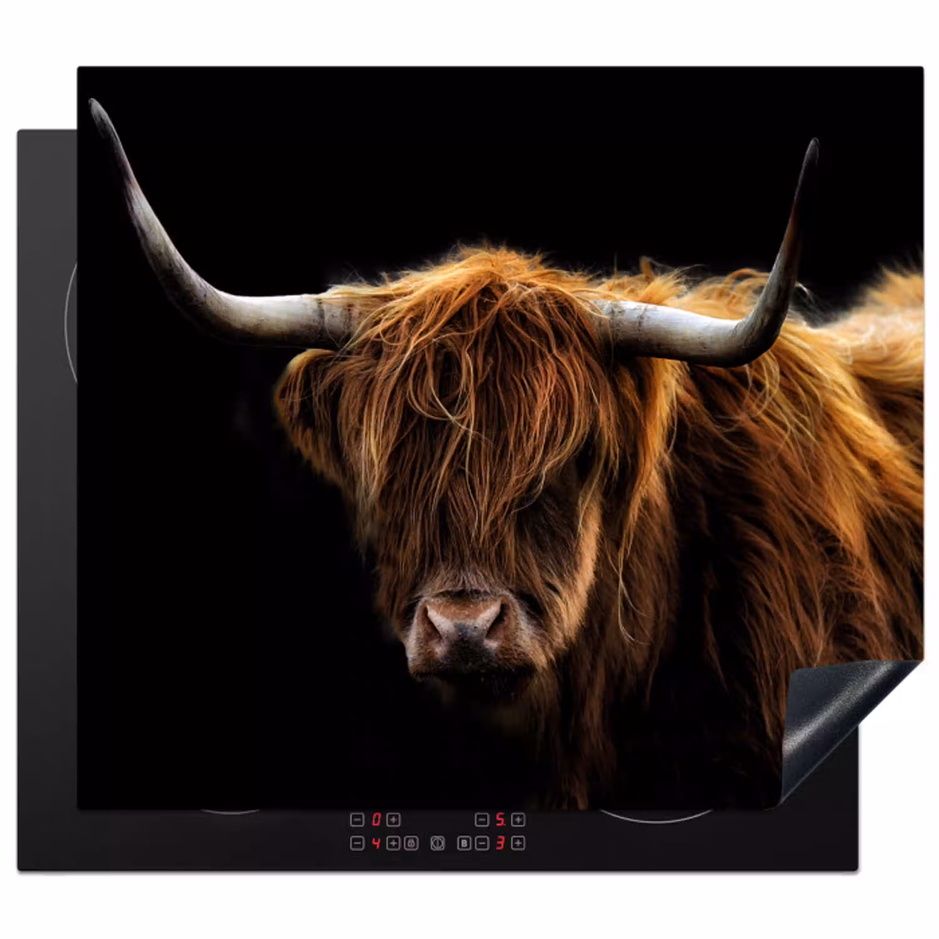 Schaduw en Licht Inductie beschermer vinyl 3mm middel -3d