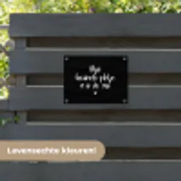 Mijn favoriete plekje is in de zon - Zomer - Tekst - Quotes tuinposter los doek klein -sfeer3