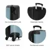 34-22 NBS - Handbagage koffer - Volwassenen Unisex middel zzzzzzzbolletjes_ENG