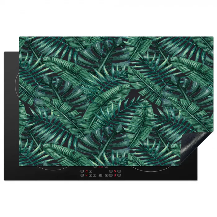 Jungle - Beplanting - Overlapping - Afsnijding Inductie beschermer vinyl 3mm klein 276 -3d