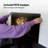 Glazen - Bloemen - Boeket - Kleuren Inductie beschemer met haakjes klein -ky-ophangen-nl