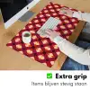 Retro - Patroon - Kleurrijk Muismat XXL klein 681 -sfeer3