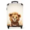 Ludo leeuw Koffer - NBS - Handbagage middel -productfoto_recht