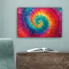 Regenboogkleuren - Tie dye - canvas 2cm klein -sfeer4