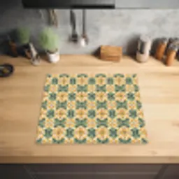 Keramiek - Verweerd - Kleurrijk Inductie beschermer vinyl 3mm middel 274 -sfeer5