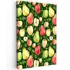 Appels - Peren - Fruit - Groen Tuinposter op houten frame 2 cm dik klein 841 -3d