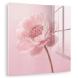 Bloem - Pioenroos - Roze plexiglas 5mm klein -zzzproduct_nieuw