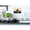 Cirkels - Schaduw - Abstract Muursticker klein -keuken