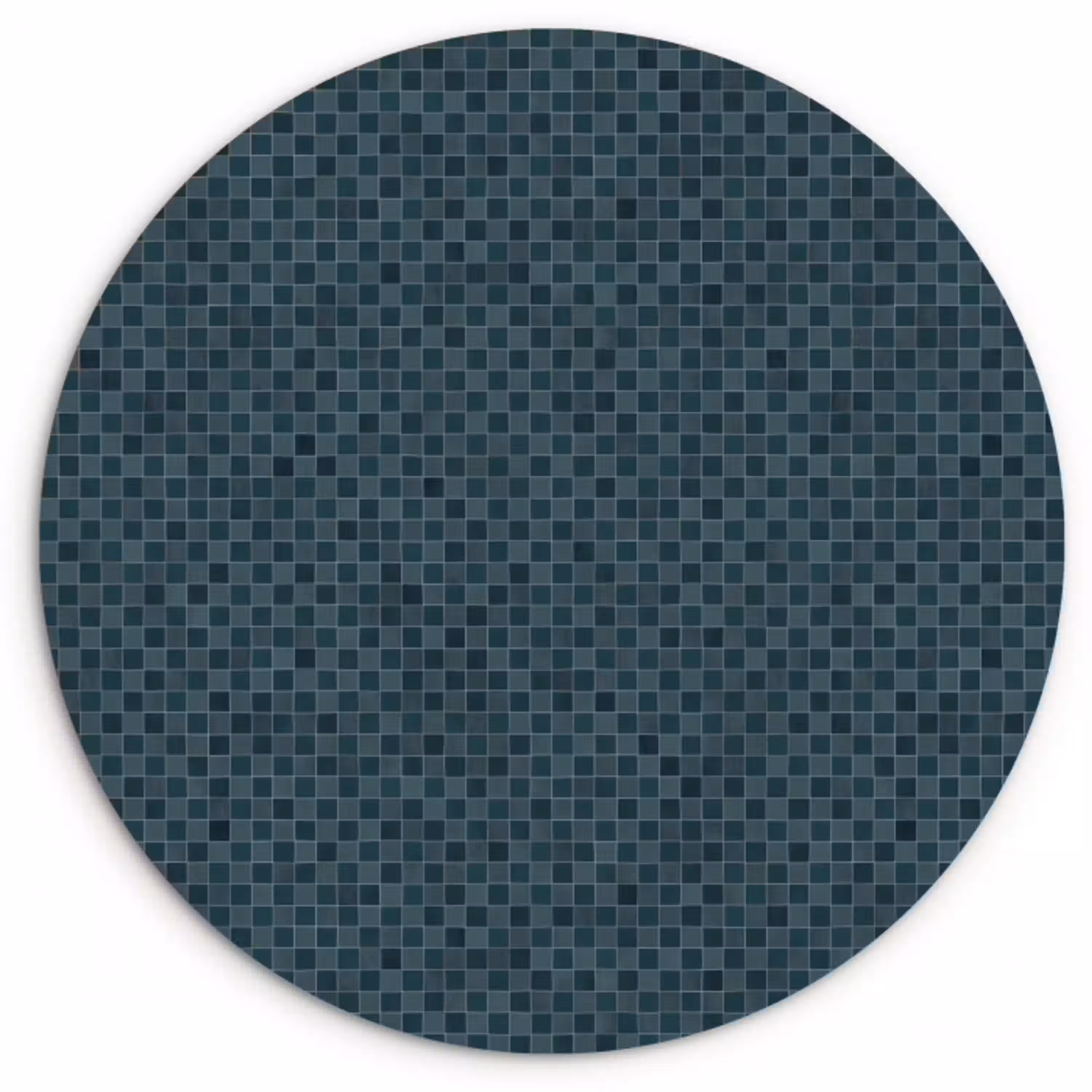 Patroon - Mozaïek - Groen Wandcirkel kunststof plaat 5mm dik klein 188 -3d