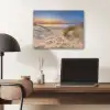 Duin - Zonsondergang - Horizon - Strand - Gras PET vilt klein -sfeer5