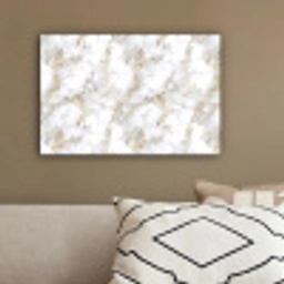 Gouden aders - Marmer - Wit canvas 2cm klein 34 -sfeer3