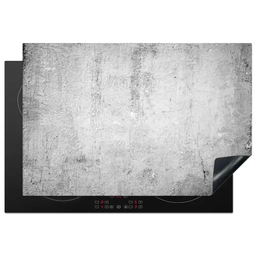 Beton - Grijs - Patroon - Vintage - Industrieel Inductie beschermer vinyl 3mm klein -3d