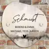 Geschilderd - Sierlijk Naambord Organisch middel -sfeer10