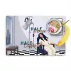 Half human, Half Coffee - Infuus - Koffie Placemat vinyl groot -zzzproduct_Kitchenyeah-website