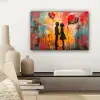 Street art - Liefde - Graffiti - Kunst - Banksy canvas 2cm klein -sfeer6