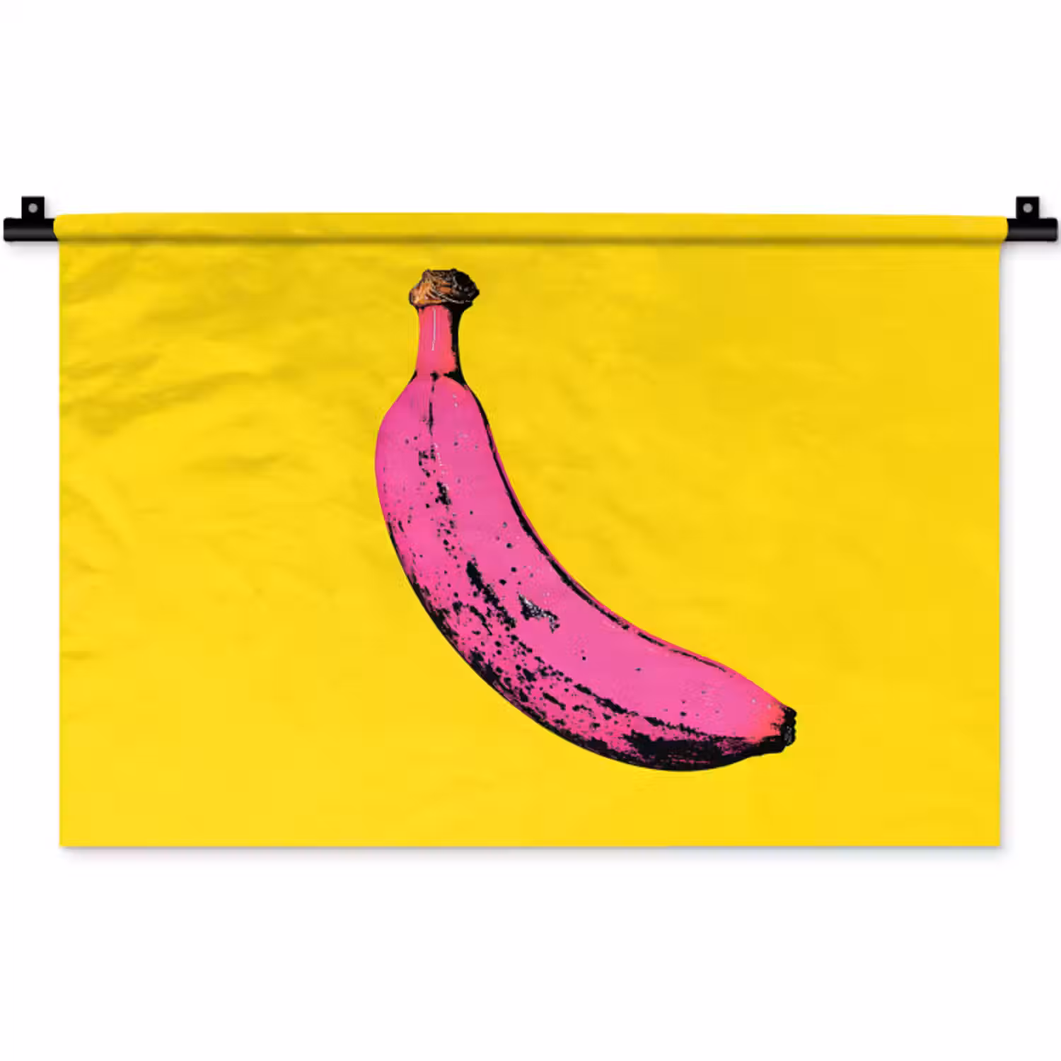 Wandkleed - Banaan - Grafisch - Geel