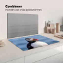 Papegaaiduiker - Portret - Natuur Inductie beschermer vinyl 3mm klein -wsfeer7_website