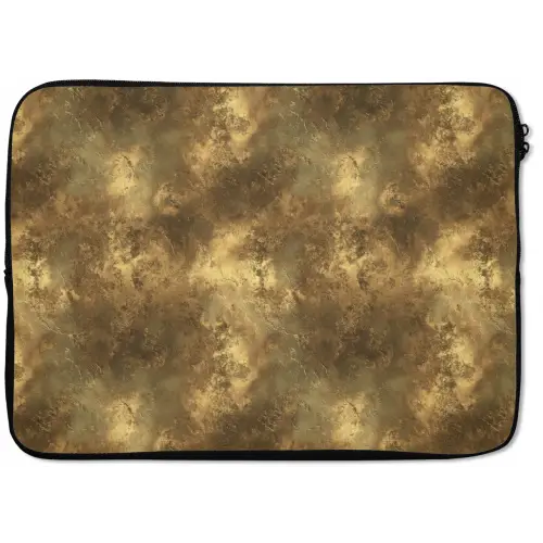 Antiek - Metaallook - Goud laptophoes neopreen klein 279 -zkaufland3dotto