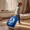 Eenhoorn op een sterrenhemel achtergrond Kinderkoffer - Blauw klein -sfeer1
