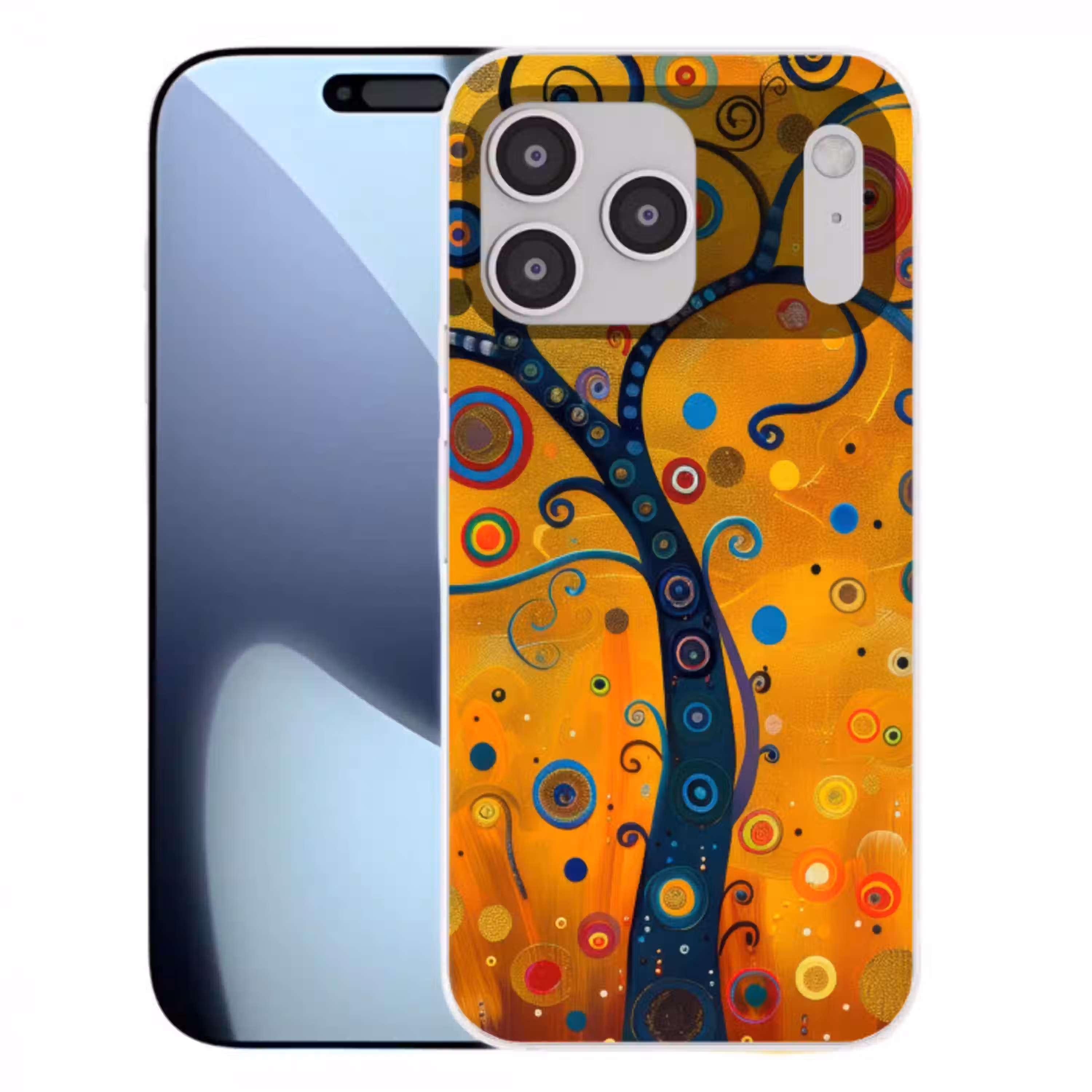 Abstract - Boom - Levensboom - Modern Telefoonhoesje iPhone 17 Pro Max klein -3d