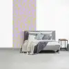 Abstract - Lila - Groen - Pastel fotobehang vinyl groot 64 -slaapkamer