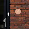 Zalmroze - Klassiek Naambord Rond klein -sfeer1-rond-XS