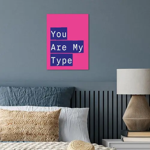 Valentijn - Tekst - Love poster papier klein -sfeer2
