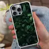 Bladeren - Ovaal - Groen - Nerven Hoesje iPhone 16 Pro Max met koord klein -sfeer3