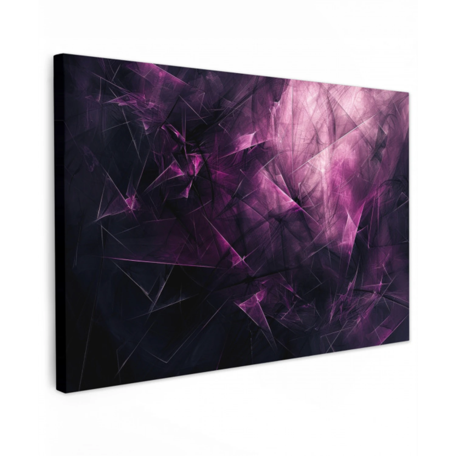 Paars - Licht - Zwart canvas 2cm klein -z3d