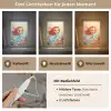 Zeemeermin - Water - Vissen - Rood Light Box met kabel klein -USP_lichtkleurDE