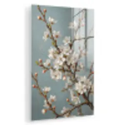 Botanisch - Stilleven - Blauw plexiglas 5mm klein -zzzproduct_nieuw