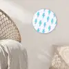 Blauw - Paars - Bliksem Wandcirkel plexiglas klein 852 -sfeer5