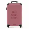 Quotes - Que sera sera NBS - Handbagage koffer - Kinderen Unisex middel -productfoto_recht