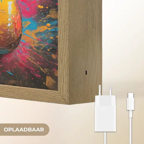 Graffiti - Gaming - Controller - Verf Light Box met batterij (Wandlamp) middel -USP_websiteoplaadbaarNL