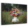Bloemen - Krukje - Gieter - Veld Textielframe - compleet frame klein -3d